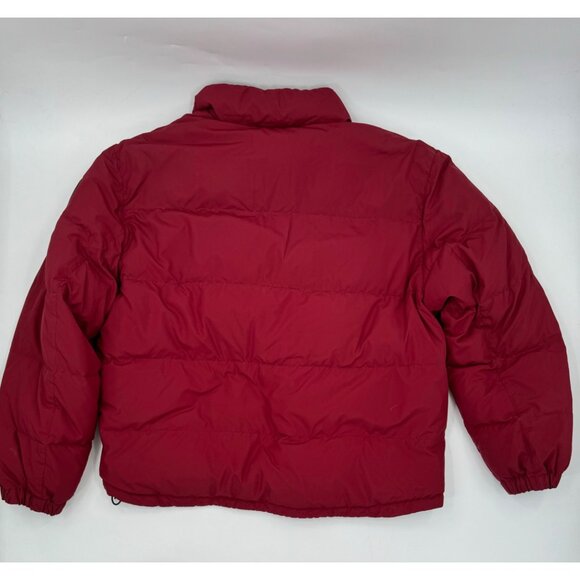 Eddie Bauer Mens Red Goose Down Puffer Coat XL Everest WeatherEdge 80th Annivers - Picture 11 of 13